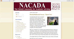 Desktop Screenshot of nacada2010.blogspot.com