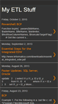 Mobile Screenshot of my-etl-stuff.blogspot.com