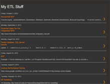 Tablet Screenshot of my-etl-stuff.blogspot.com