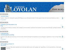 Tablet Screenshot of loyolanblog.blogspot.com