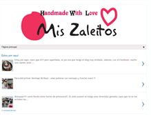 Tablet Screenshot of miszaleitos.blogspot.com