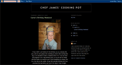 Desktop Screenshot of chefjamescookingpot.blogspot.com