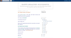 Desktop Screenshot of happy-healthy-successful.blogspot.com
