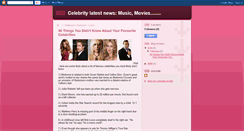 Desktop Screenshot of celebrityflash.blogspot.com