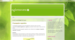 Desktop Screenshot of plantoarvores.blogspot.com