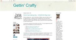 Desktop Screenshot of gettincrafty.blogspot.com