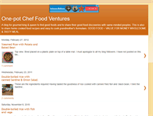 Tablet Screenshot of onepot-chef.blogspot.com