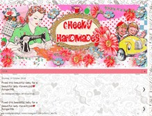 Tablet Screenshot of cheekyhandmades.blogspot.com