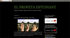 Desktop Screenshot of elprofetaestudiant.blogspot.com