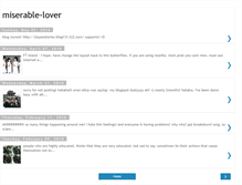 Tablet Screenshot of miserable-lover.blogspot.com