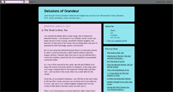 Desktop Screenshot of granddelusions.blogspot.com