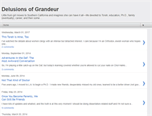 Tablet Screenshot of granddelusions.blogspot.com