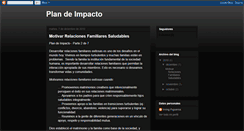Desktop Screenshot of plandeimpacto.blogspot.com