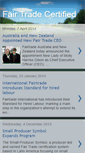 Mobile Screenshot of fairtradecertified.blogspot.com