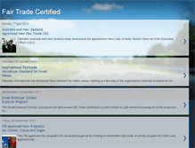 Tablet Screenshot of fairtradecertified.blogspot.com