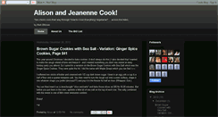 Desktop Screenshot of alisonandjeanennecook.blogspot.com