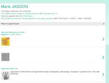 Tablet Screenshot of marie-jaisson.blogspot.com