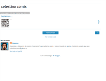 Tablet Screenshot of celestinocomix.blogspot.com