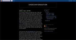 Desktop Screenshot of jordanshoesinformation.blogspot.com