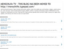 Tablet Screenshot of menschlife.blogspot.com