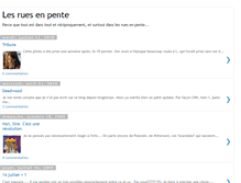 Tablet Screenshot of lesruesenpente.blogspot.com