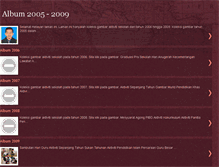 Tablet Screenshot of albumkenangan2005-2009.blogspot.com