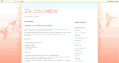 Desktop Screenshot of decocinitas.blogspot.com