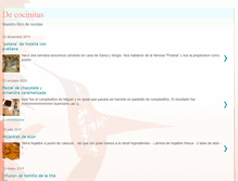 Tablet Screenshot of decocinitas.blogspot.com