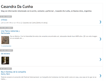 Tablet Screenshot of casandradacunha.blogspot.com