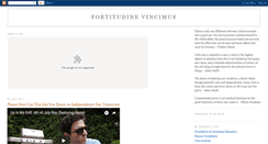 Desktop Screenshot of fortitudine.blogspot.com