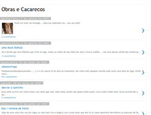 Tablet Screenshot of obrasecacarecos.blogspot.com