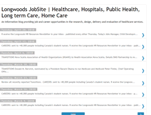 Tablet Screenshot of healthcarejobsite.blogspot.com