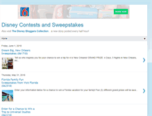 Tablet Screenshot of disneycontests.blogspot.com
