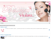 Tablet Screenshot of esteticas-nl.blogspot.com