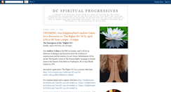 Desktop Screenshot of dcspiritualprogressives.blogspot.com