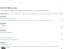 Tablet Screenshot of minimalias.blogspot.com