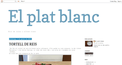 Desktop Screenshot of elplatblanc.blogspot.com