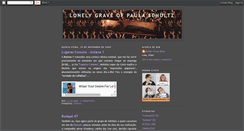 Desktop Screenshot of lonelygraveofpaulaschultz.blogspot.com