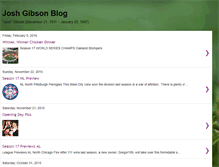 Tablet Screenshot of joshgibsonworld.blogspot.com
