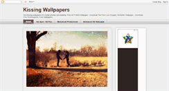 Desktop Screenshot of kissingwallpapers.blogspot.com