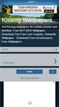 Mobile Screenshot of kissingwallpapers.blogspot.com