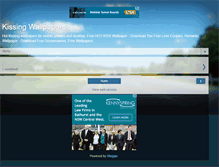 Tablet Screenshot of kissingwallpapers.blogspot.com