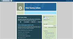 Desktop Screenshot of freefunnyjokes.blogspot.com