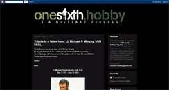 Desktop Screenshot of onesixthhobby.blogspot.com