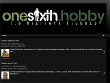 Tablet Screenshot of onesixthhobby.blogspot.com