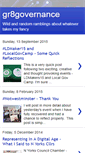 Mobile Screenshot of gr8governance.blogspot.com
