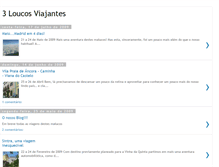 Tablet Screenshot of 3loucosviajantes.blogspot.com