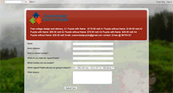 Desktop Screenshot of customizedpuzzle.blogspot.com