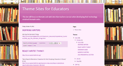 Desktop Screenshot of educationalthemes.blogspot.com