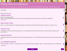 Tablet Screenshot of educationalthemes.blogspot.com
